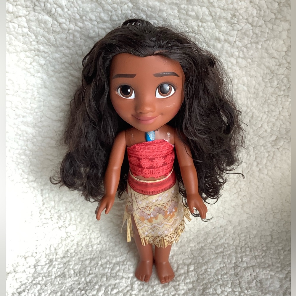 Disney Moana Doll by Jakks Pacific 14in Preowned White Mark on Cheek 🌺
